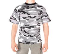 Mil-Tec Men's Urban T Shirt, Multicolor, M UK