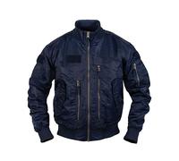 Mil-Tec Men's Us Tactical Flight Jacket, Blue, M UK