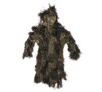 Mil-Tec Men's Woland Ghillie Anti Fire Parka, Navy Multicolor, 26 UK