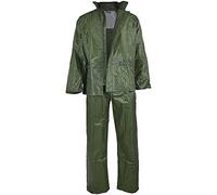 Mil-Tec Waterproof Rain Suit Packaway Set Jacket Trousers Fishing Army Military
