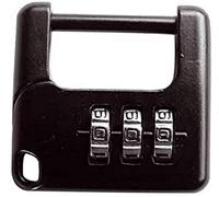 Mil-Tec Miltec Combination Padlock Adult Unisex, Black, One Size