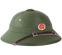 Mil-Tec Miltec Tropical Vietcong Helmet with Black Badge OneSize