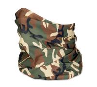 Mil Tec Scarf - Woodland Multi-Purpose - Adult Unisex, Camo, One Size