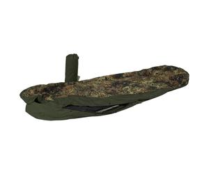 MIL-TEC MODULAR 3 LAYER ARMY SLEEPING BAG COVER WATERPROOF BIVY SHIELD FLECKTARN