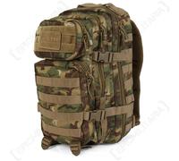 Mil-Tec MOLLE Tactical Rucksack - 20/36L Backpacks for Camping Hiking Travel