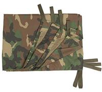 Mil-Tec Multi-Purpose Tarpaulin, Aluminium, Woodland, Standard Size