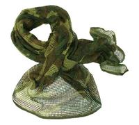 Mil-Tec Net Scarf Woodland Camo