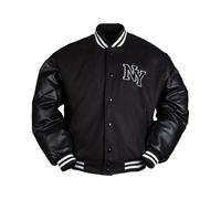 Mil-Tec NY Baseball Jacket with Patch Black