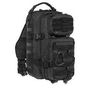 Mil-Tec One Strap Assault Shoulder Backpack 25 l - Tactical Black