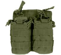 Mil-Tec Open Top Double Mag Pouch Olive