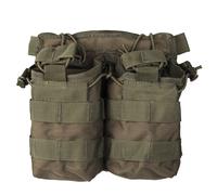 Mil-Tec Open Top Double Magazine Pouch - Olive