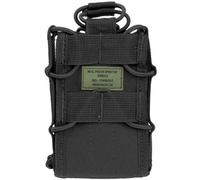 Mil-Tec Open Top Single Mag Pouch Black