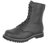 Mil-Tec Para Boots with Lining and Side Zip Mens Army Military Metal Black