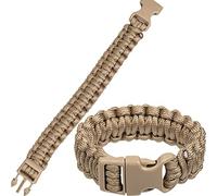 Mil-Tec Paracord Wrist Band 22mm Coyote size S