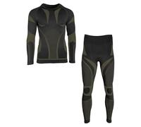 Mil-Tec 4-Way Stretch Performance Thermoactive Underwear - Black