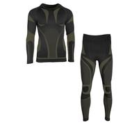 Mil-Tec 4-Way Stretch Performance Thermoactive Underwear - Black
