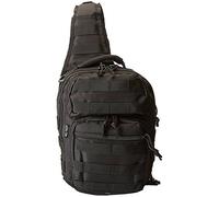 Mil-Tec Police Assault Backpack One Strap Tactical Sling Small MOLLE Daypack Army Black