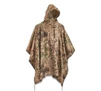 Mil-Tec Poncho Arid Flecktarn Camo Ripstop Waterproof Army Style Camouflage
