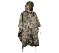 Mil-Tec Poncho Phantomleaf WASP I Z2 Rip-Stop Waterproof Hood One Size