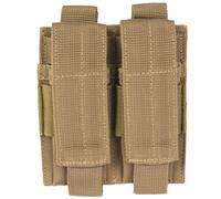 Mil-Tec Pouch for 2 small magazines - Coyote