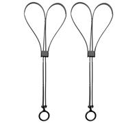 Mil-Tec Pull Ring Disposable Handcuffs Black - 2 pcs.