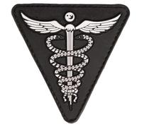 Mil-Tec PVC Medical 3D Patch - Black