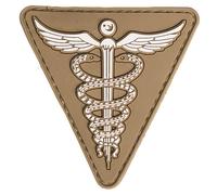Mil-Tec PVC Medical 3D Patch - Coyote