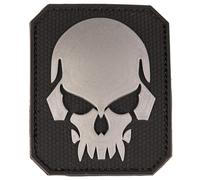 Mil-Tec PVC Skull 3D Patch - Black