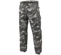 Mil-Tec US Ranger BDU Military Trousers Black Digital