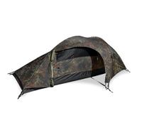 Mil-Tec Recom 1-Person Compact Lightweight Durable Weatherproof Wind & Storm-Resistant Easy-to-Install Tactical Outdoor Hiking Camping Tent with Zipper Entrance & Mosquito Net