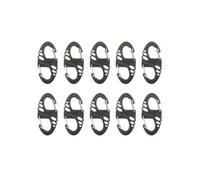 Mil-Tec S-Hook Carabiner Set - Green