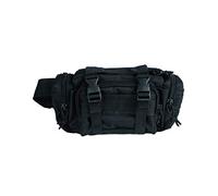 Mil-Tec Unisex Adult MOD.System Hip Bags, Black, 30 x 12 x 14 cm