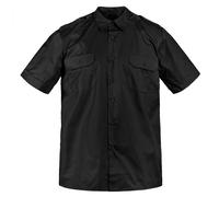 Mil-Tec Service Short Sleeve Shirt - Black