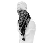 Mil-Tec Men's Modetørklæde-12619500 Fashion Scarf, Black/White, One Size EU
