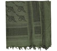 Mil-Tec Shemagh Scarf Paratrooper Olive / Black