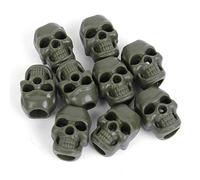 Mil-Tec Skull cord stopper, pack of 10.