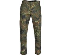 Teesar US BDU Trousers Ripstop SlimFit Mens Military Tactical Flecktarn Camo