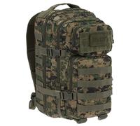 Mil-Tec Small Assault Pack Backpack 20 l - Digital Woodland