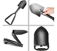 Mil-Tec Small Trifold Folding Shovel With Pouch Camp Bushcraft
