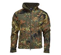 MIL-TEC Softshell jacket SCU 14 German flecktran camo outdoor hiking outerwear