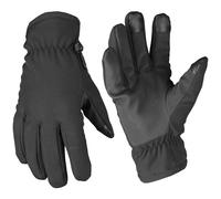 Mil-Tec Softshell Thinsulate Gloves Men's Warm Police Security Protection Black