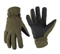 Mil-Tec Softshell Thinsulate Gloves Warm Trekking Hiking Hand Patrol Duty Olive