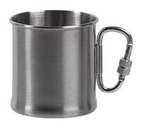 Mil-Tec Stainless Steel Cup With Carabiner 250Ml