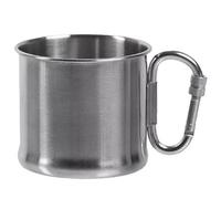 Mil-Tec Stainless Steel Cup With Carabiner 500Ml