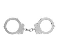 Mil-Tec steel handcuffs - Double Lock - silver