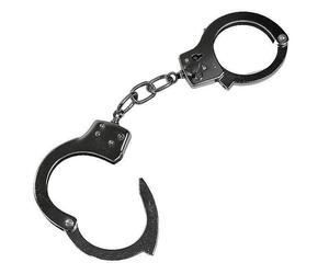 Mil-Tec steel handcuffs - silver