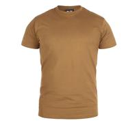 Mil-Tec Dark Coyote T-Shirt, 3XL, 100% Cotton, Unisex, for Military Enthusiasts