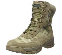 Mil-Tec Unisex Tactical Boot M.YKK Zipper Multicam Hiking, Camouflage, 9.5 UK