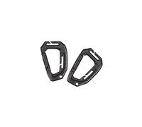 Mil-Tec Tactical Molle Carabiner - black 2 pcs.