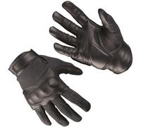 Mil-Tec Tactical Gloves Leather Mens Military Shooting Airsoft Gear Black